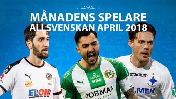 De här kan bli Månadens spelare i Allsvenskan i april