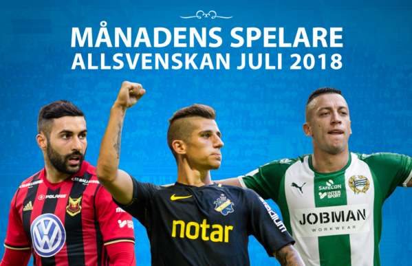 De här kan bli Månadens spelare i Allsvenskan i juli