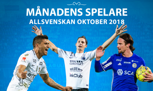 De kan bli Månadens spelare i Allsvenskan i oktober