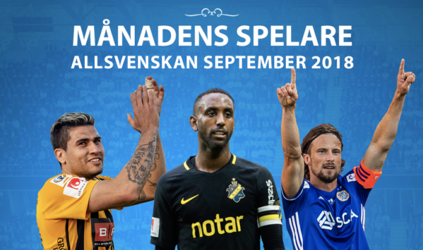 De kan bli Månadens spelare i Allsvenskan i september