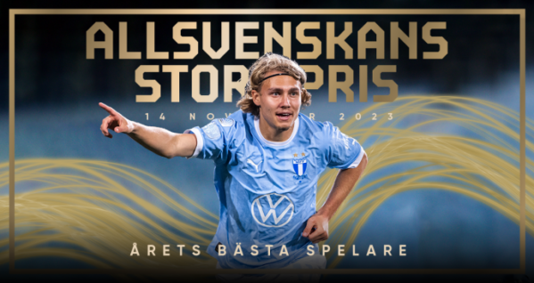 Spelare från Malmö FF och IF Elfsborg dominerade på Allsvenskans Stora Pris